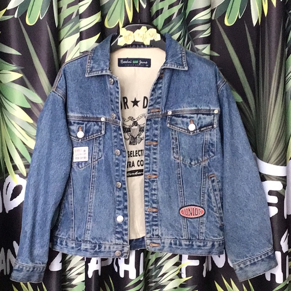 Big boy Denim Jacket with Graphic Lining